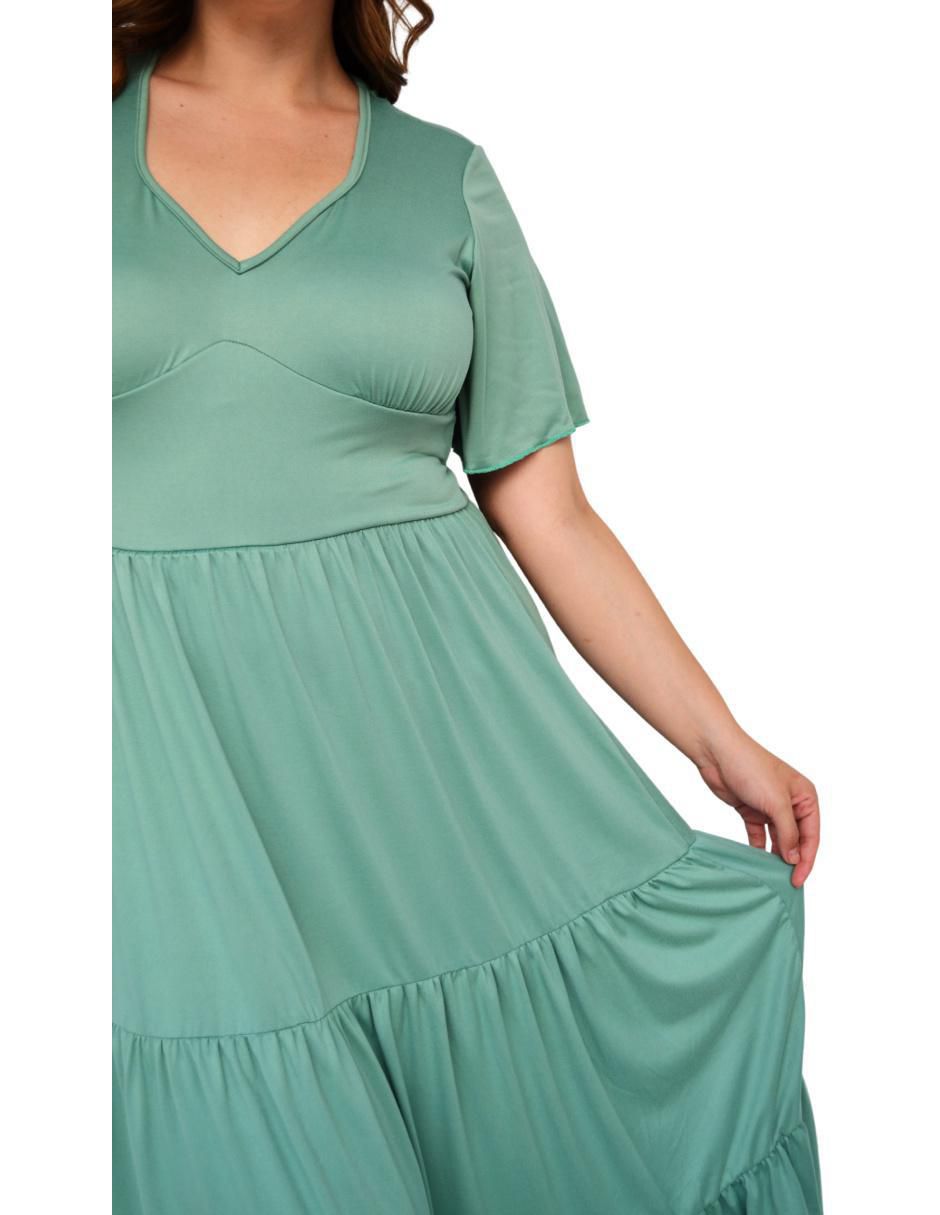 Vestido midi casual para mujer 4
