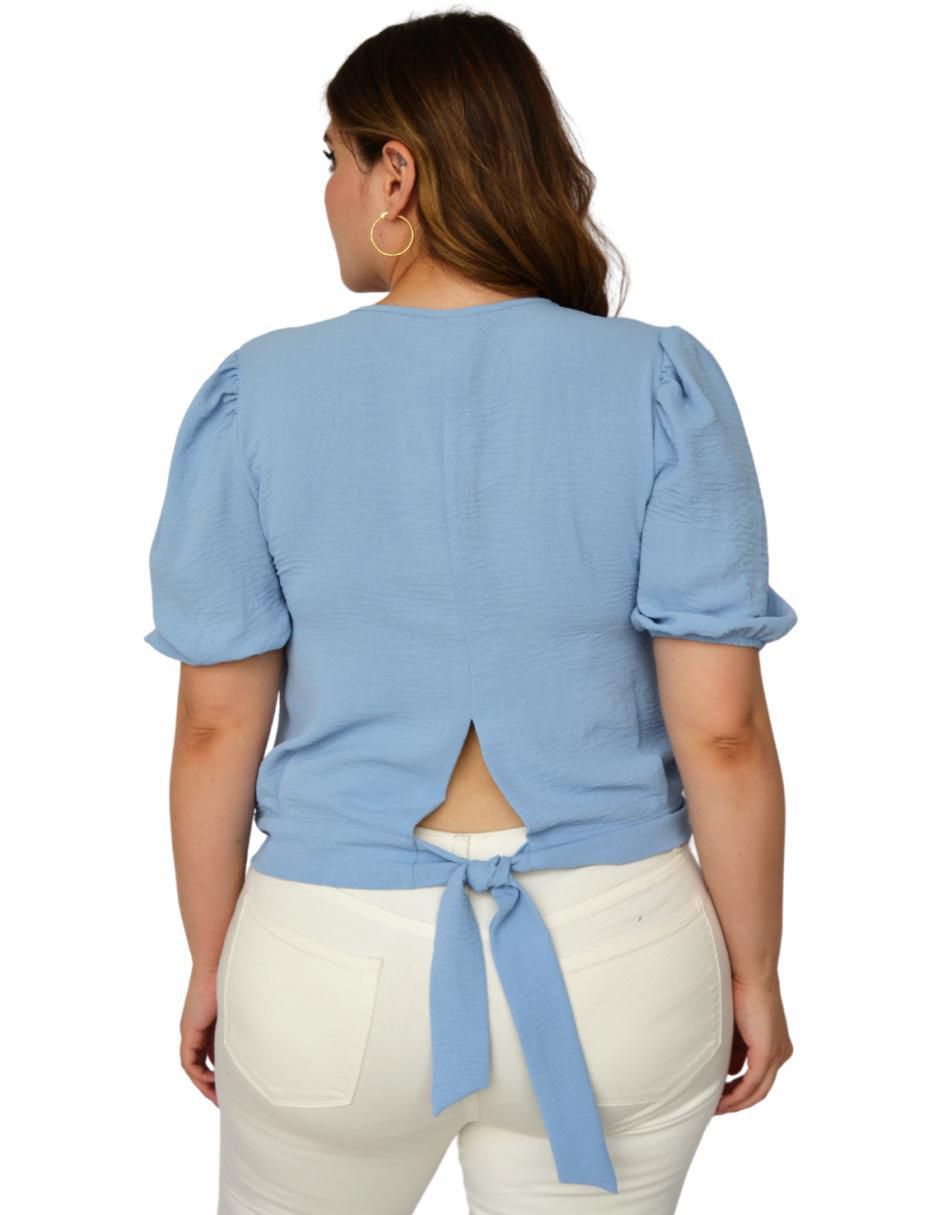 Blusa manga corta para mujer 3