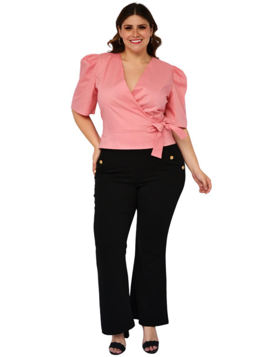 Blusa manga corta para mujer 7