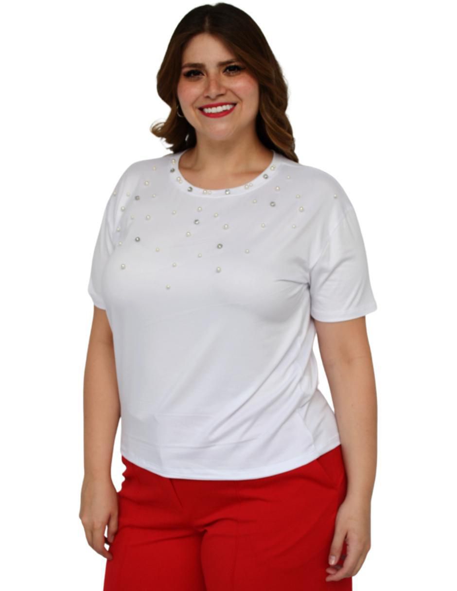 Blusa manga corta para mujer 2
