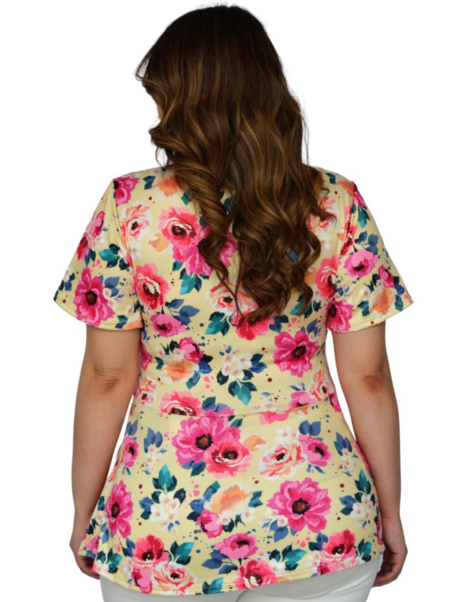 Blusa manga corta para mujer 4
