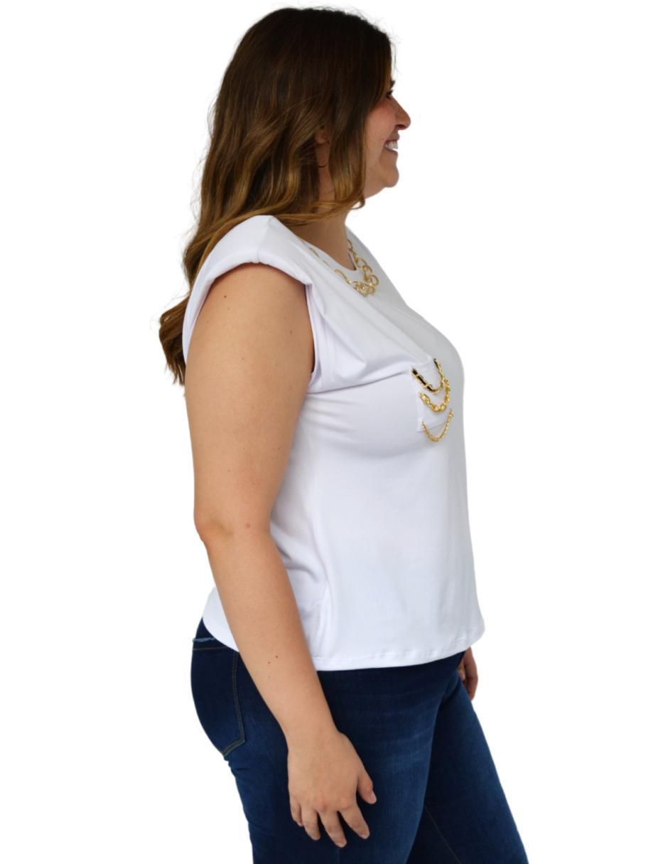 Blusa manga corta para mujer 2