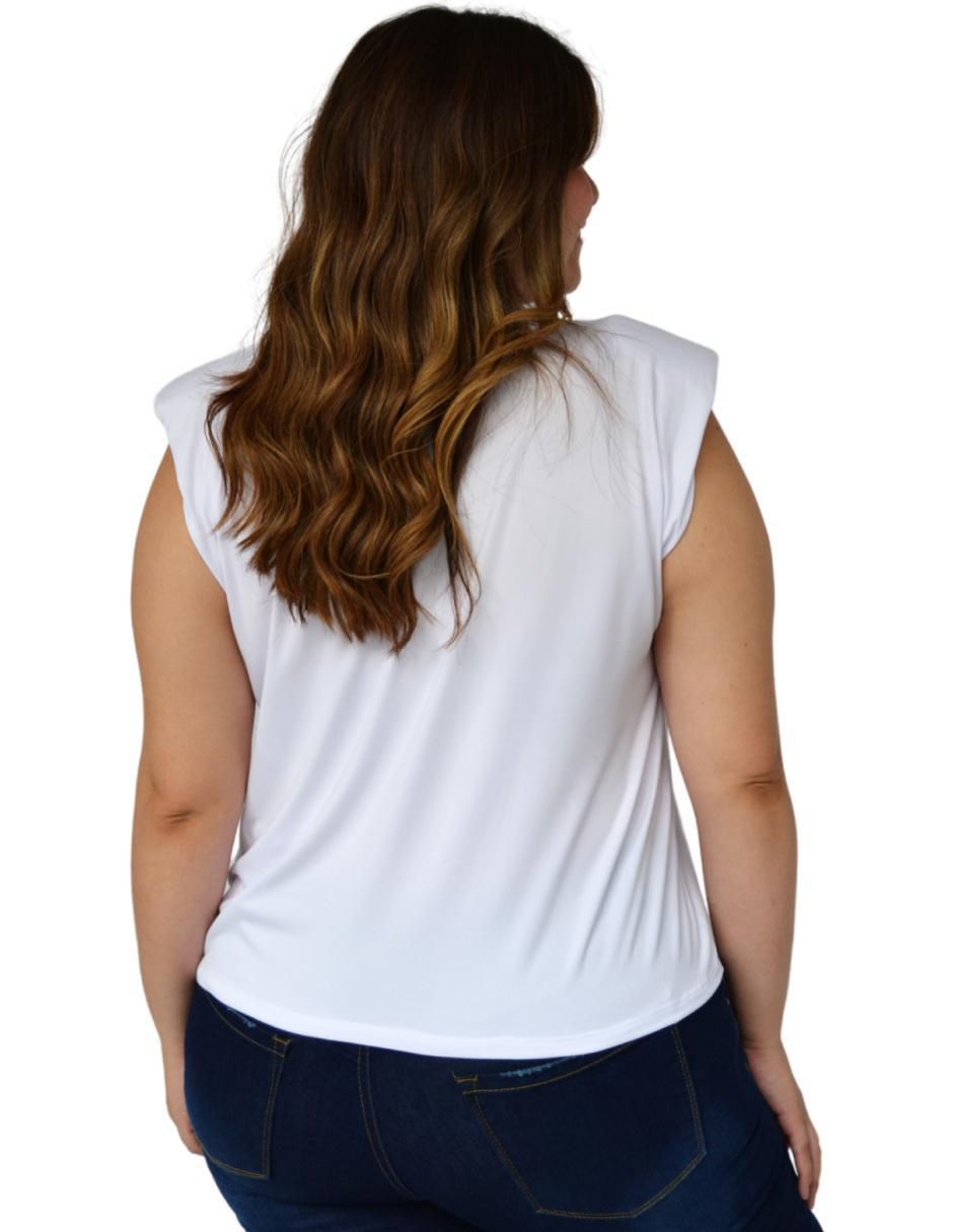 Blusa manga corta para mujer 3