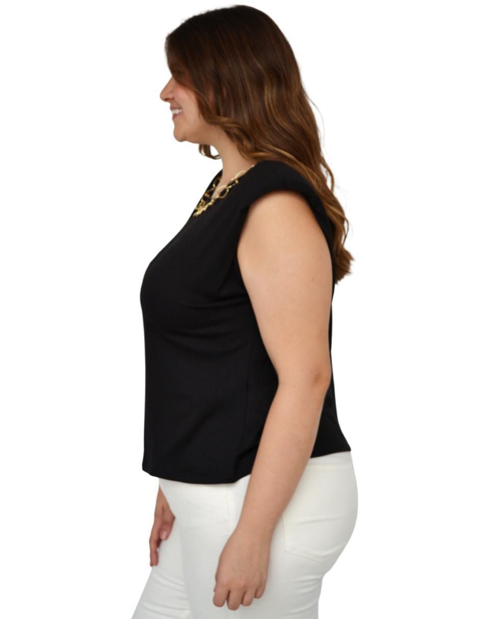 Blusa manga corta para mujer 2