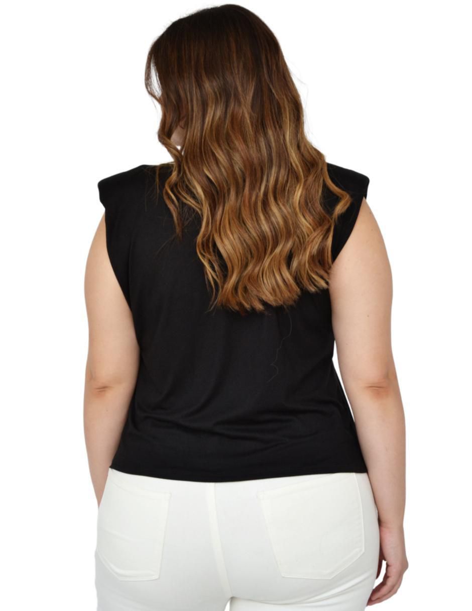 Blusa manga corta para mujer 3