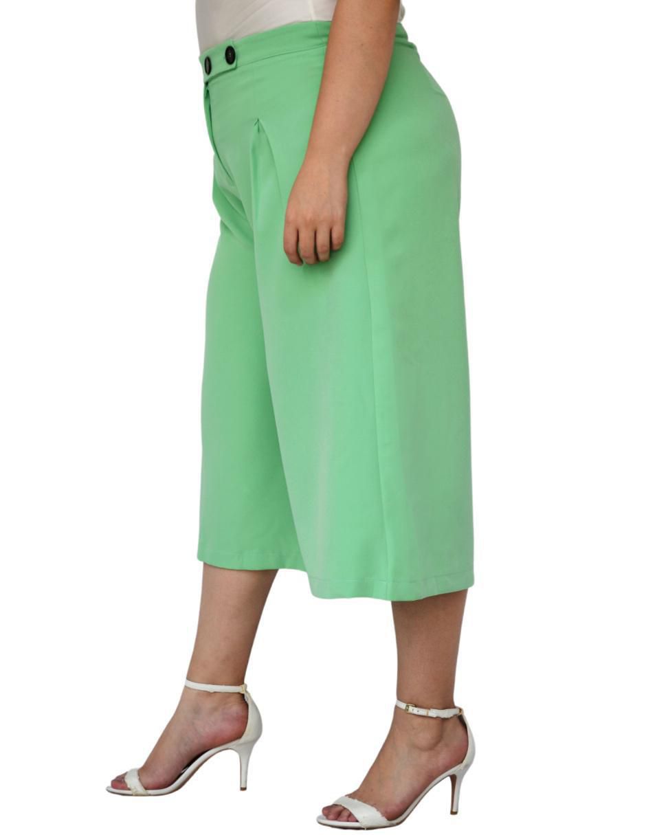 Pantalón acampanado amplio para mujer 3