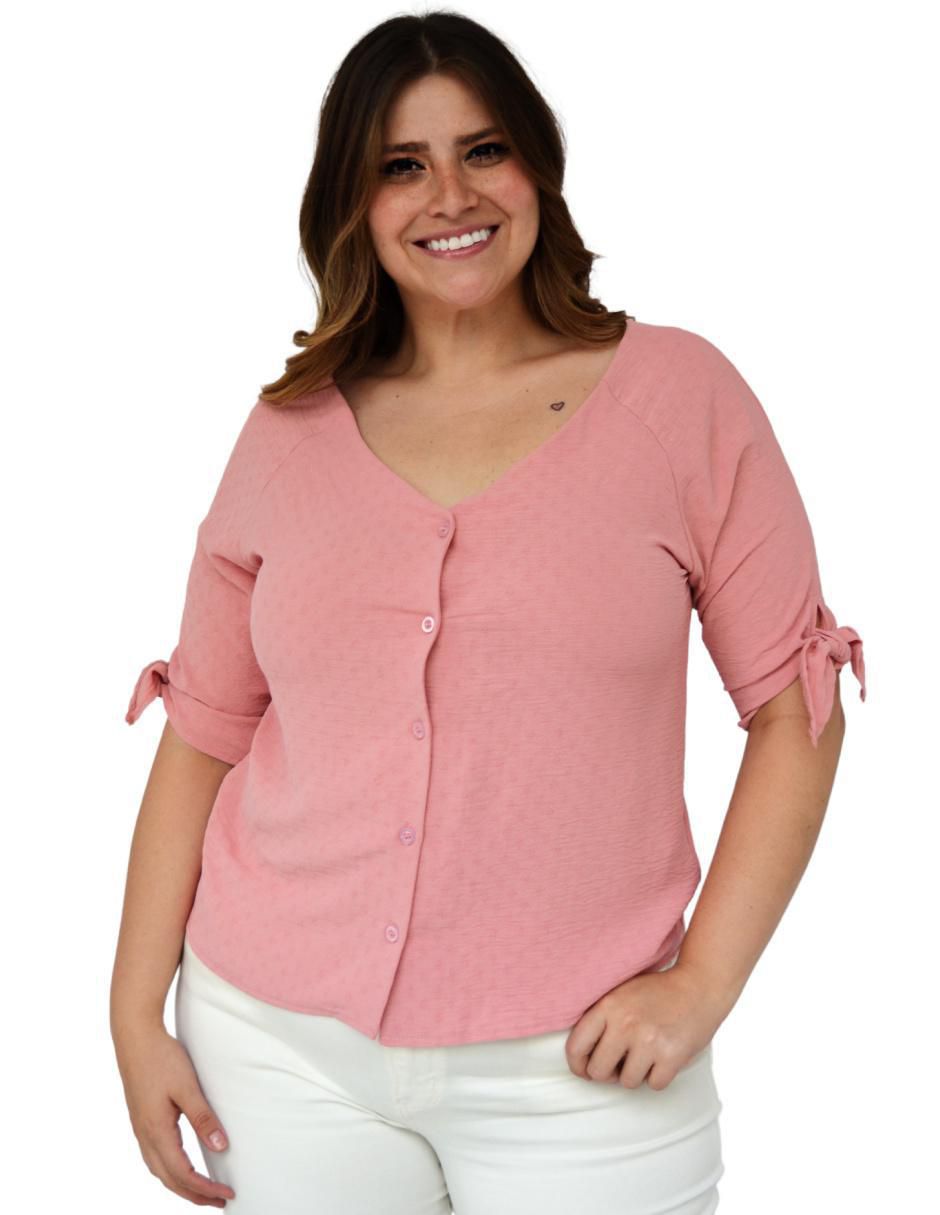 Blusa manga 3/4 para mujer