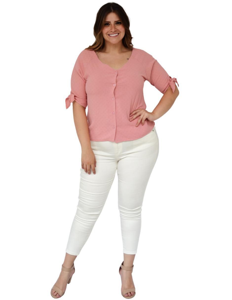 Blusa manga 3/4 para mujer 6