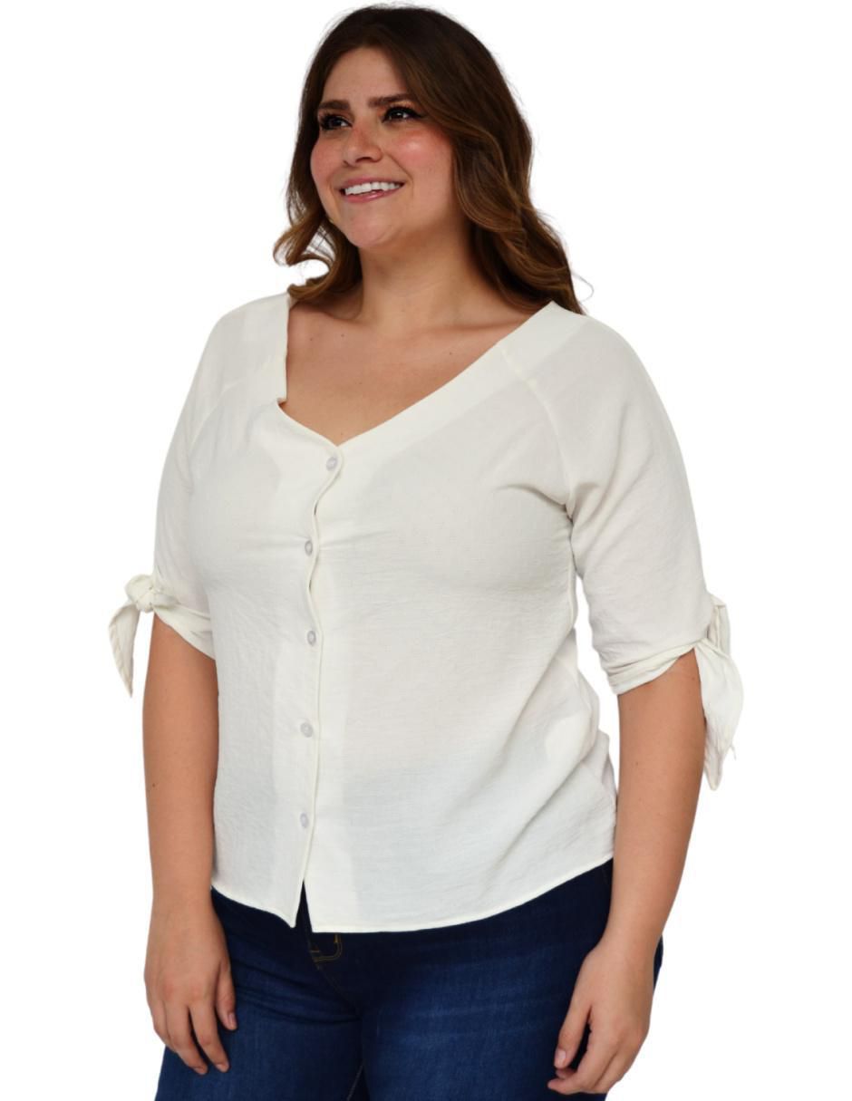Blusa manga 3/4 para mujer 3