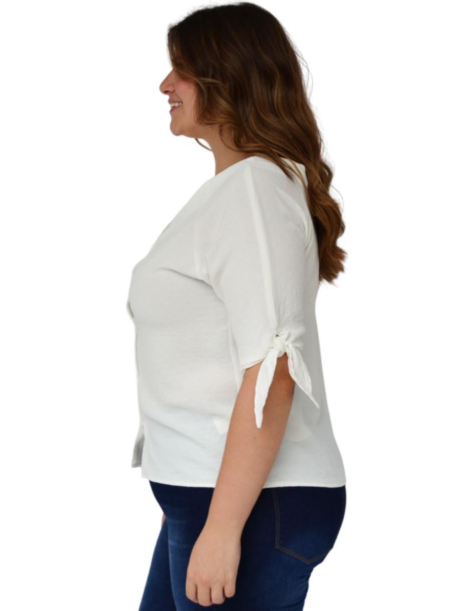 Blusa manga 3/4 para mujer 4