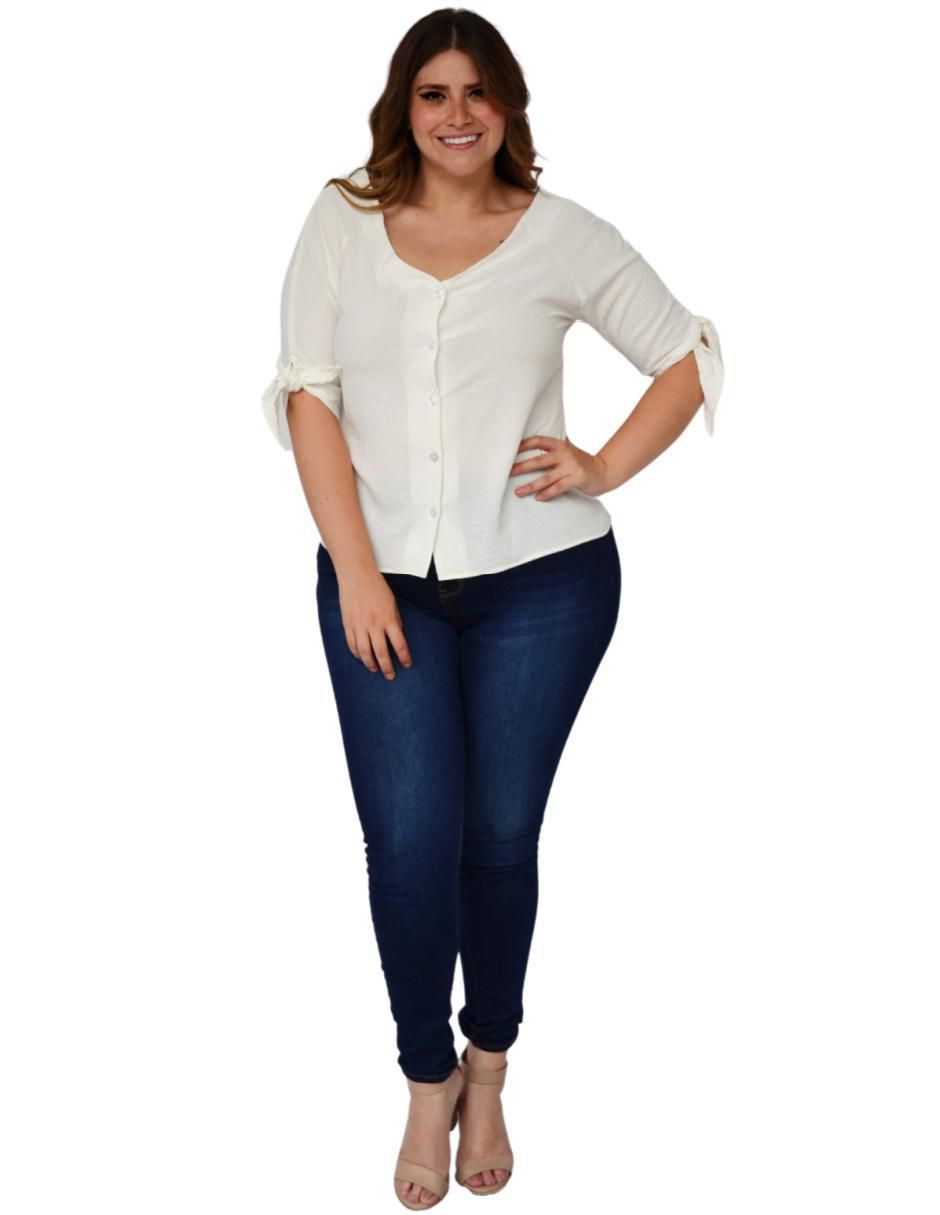 Blusa manga 3/4 para mujer 7