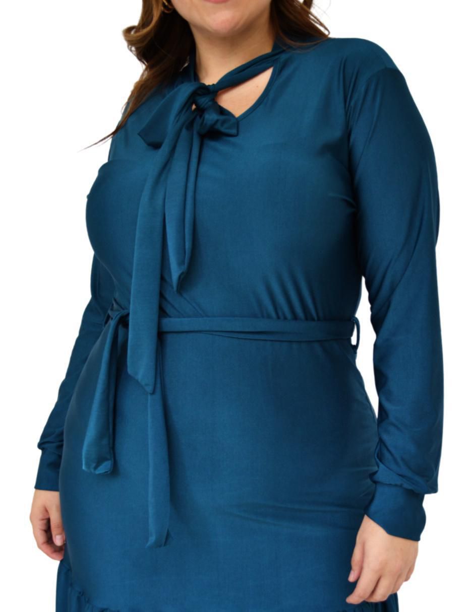 Vestido a la rodilla formal para mujer 5
