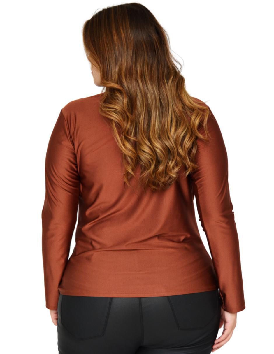 Blusa manga larga para mujer 4