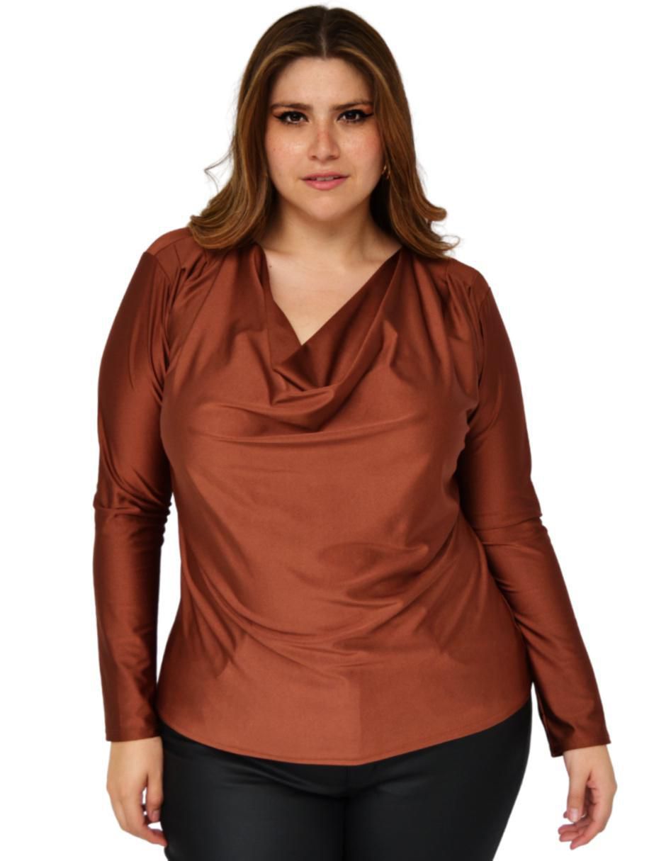 Blusa manga larga para mujer 5
