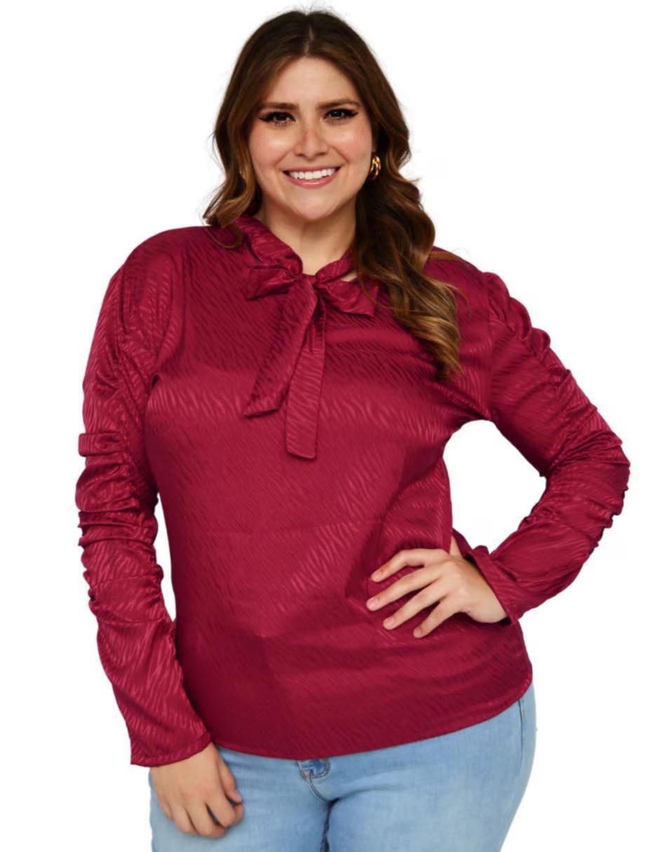Blusa manga larga para mujer 6