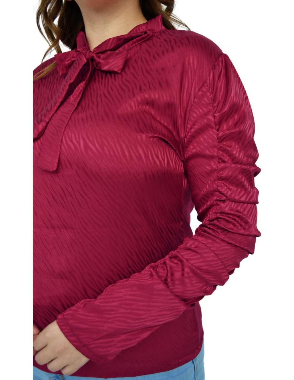 Blusa manga larga para mujer 8