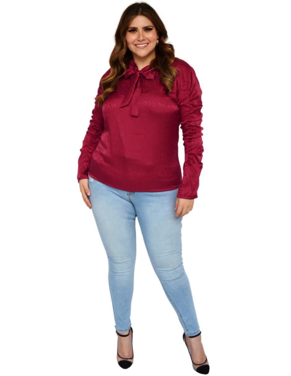 Blusa manga larga para mujer 10