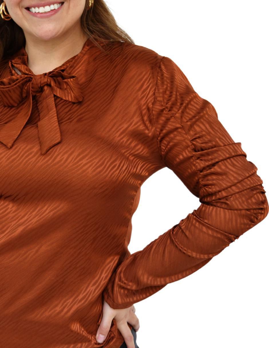 Blusa manga larga para mujer 5