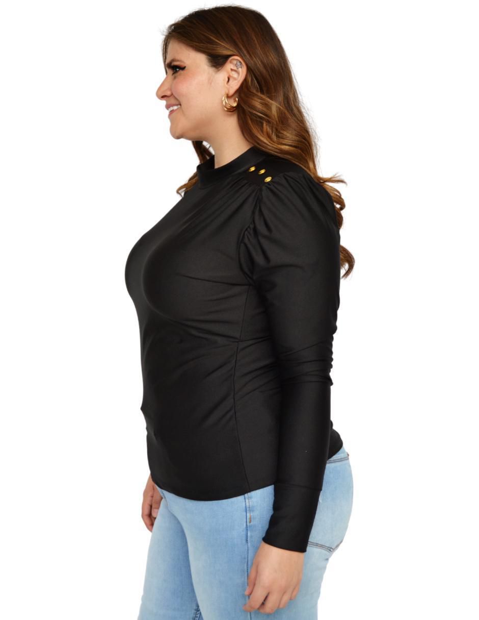 Blusa manga larga para mujer 7