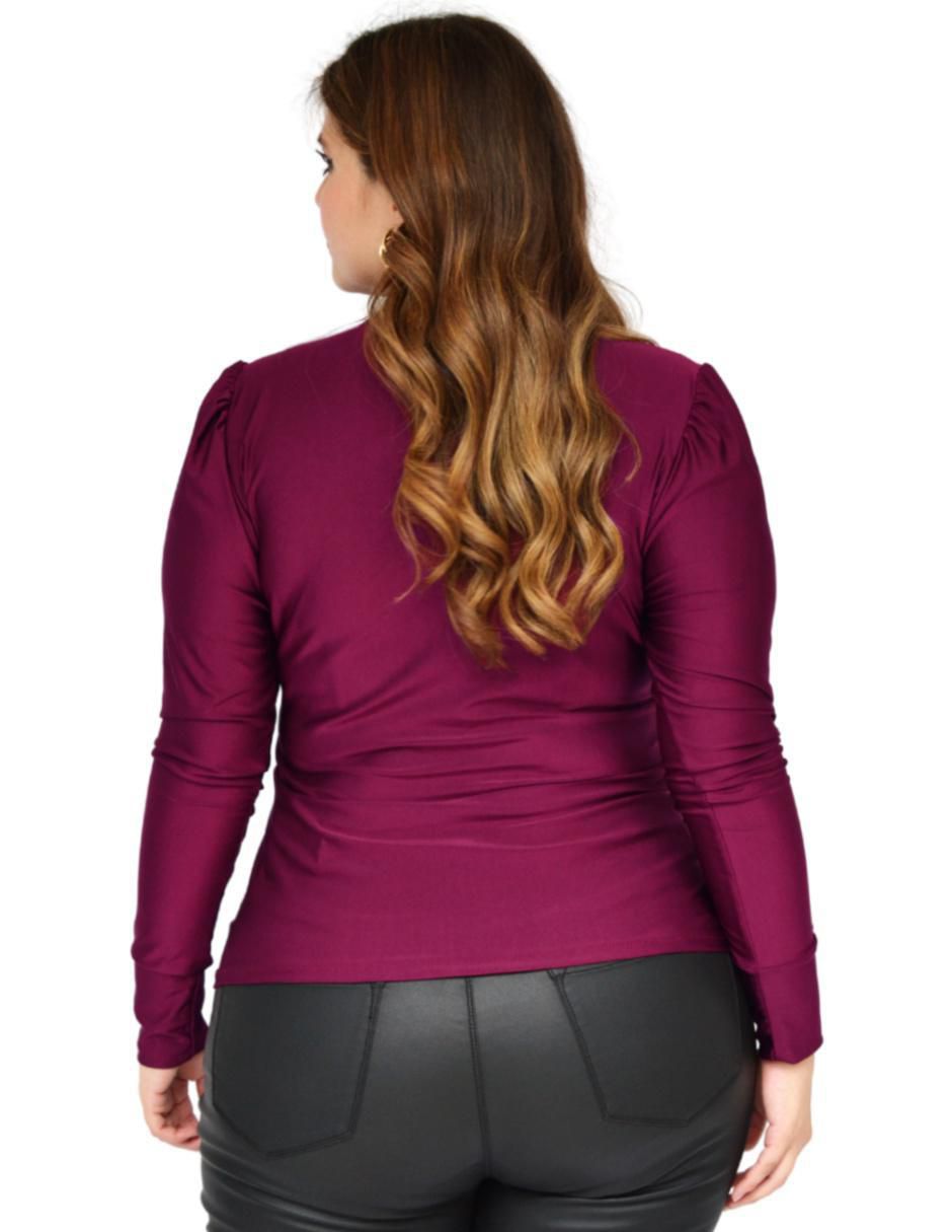 Blusa manga larga para mujer 4
