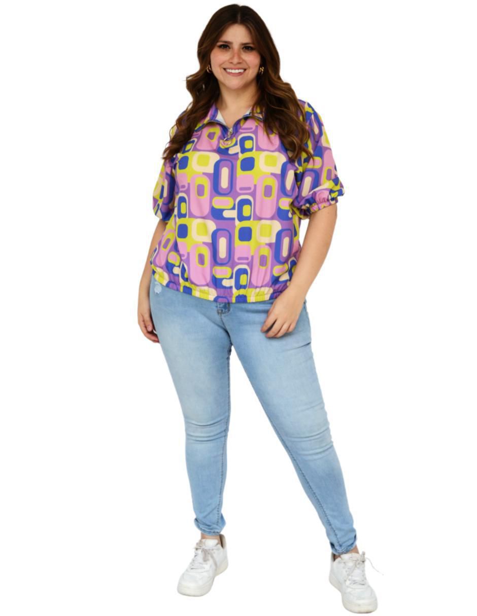 Blusa manga 3/4 para mujer 10