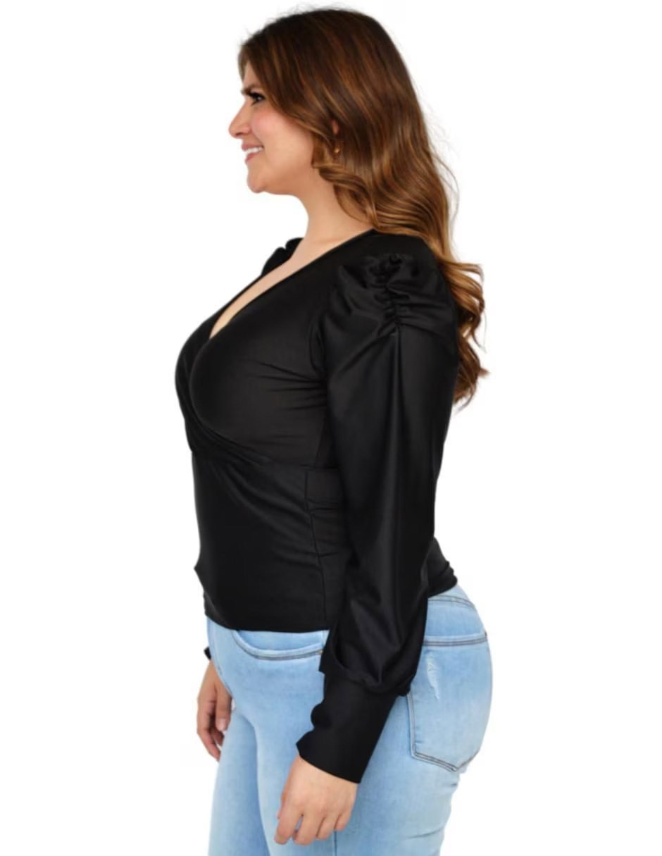 Blusa manga larga para mujer 3