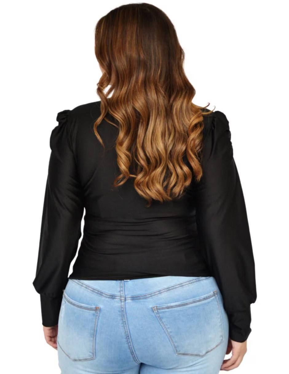 Blusa manga larga para mujer 4