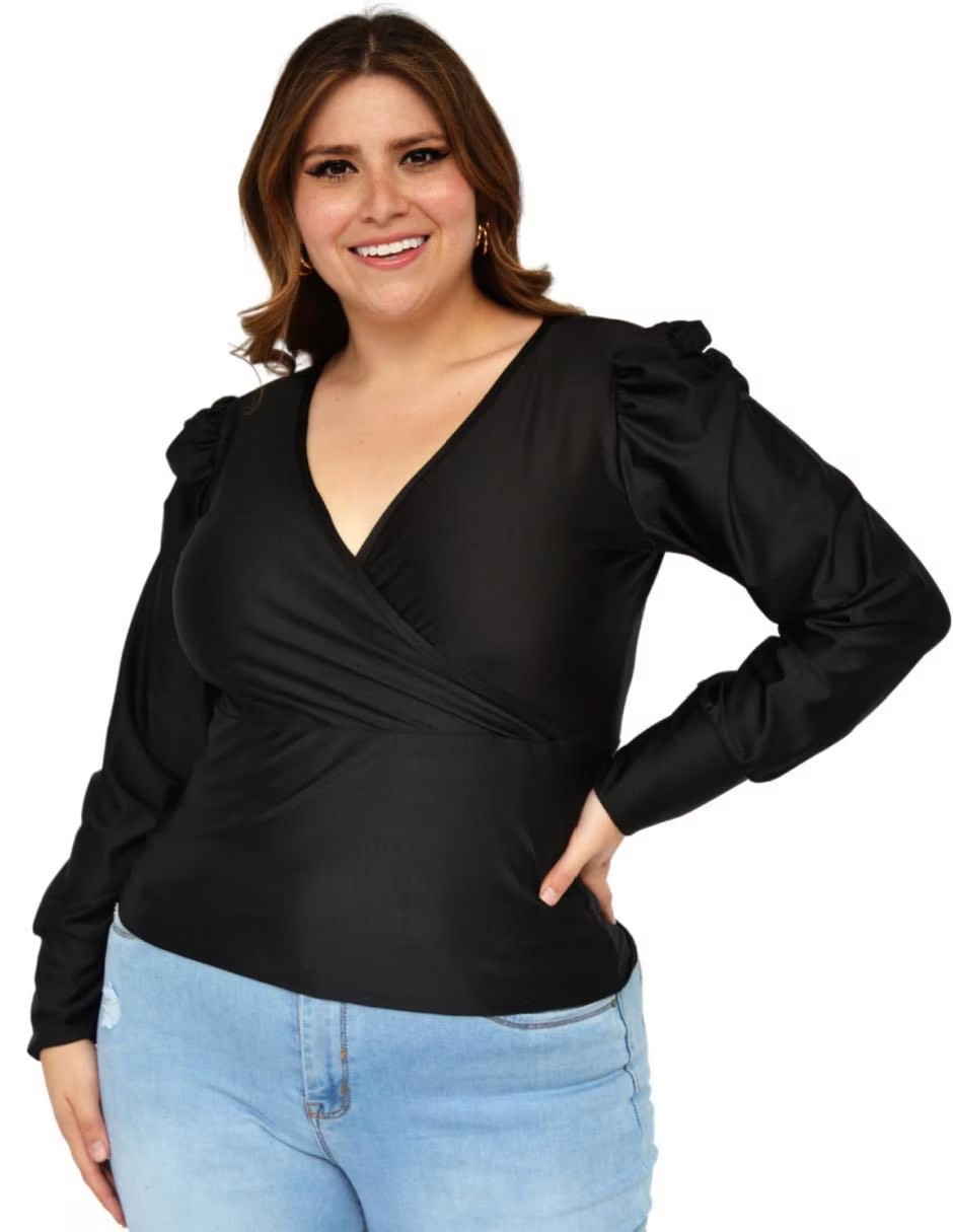 Blusa manga larga para mujer 5