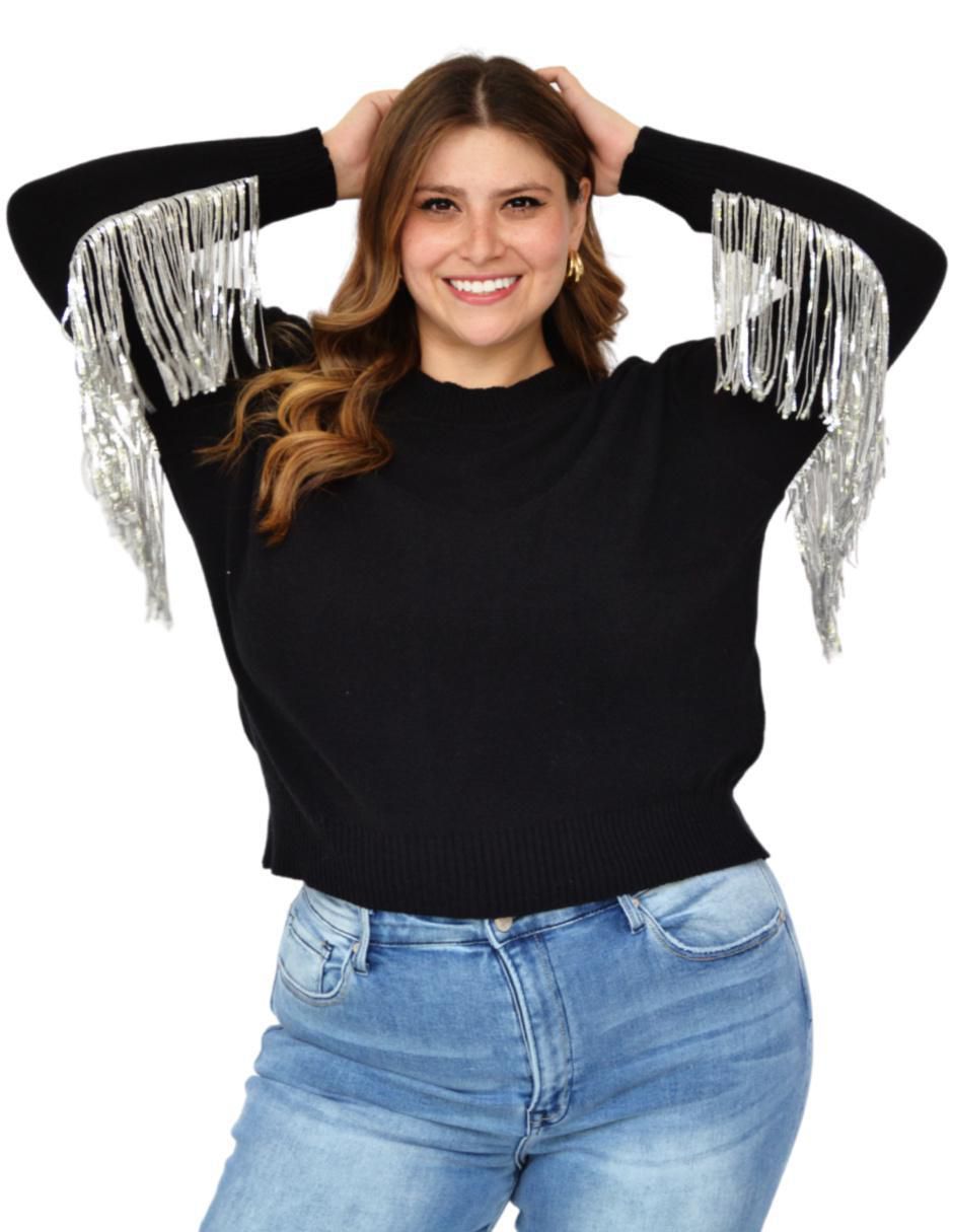 Suéter cuello redondo para mujer Suéter cuello redondo para mujer