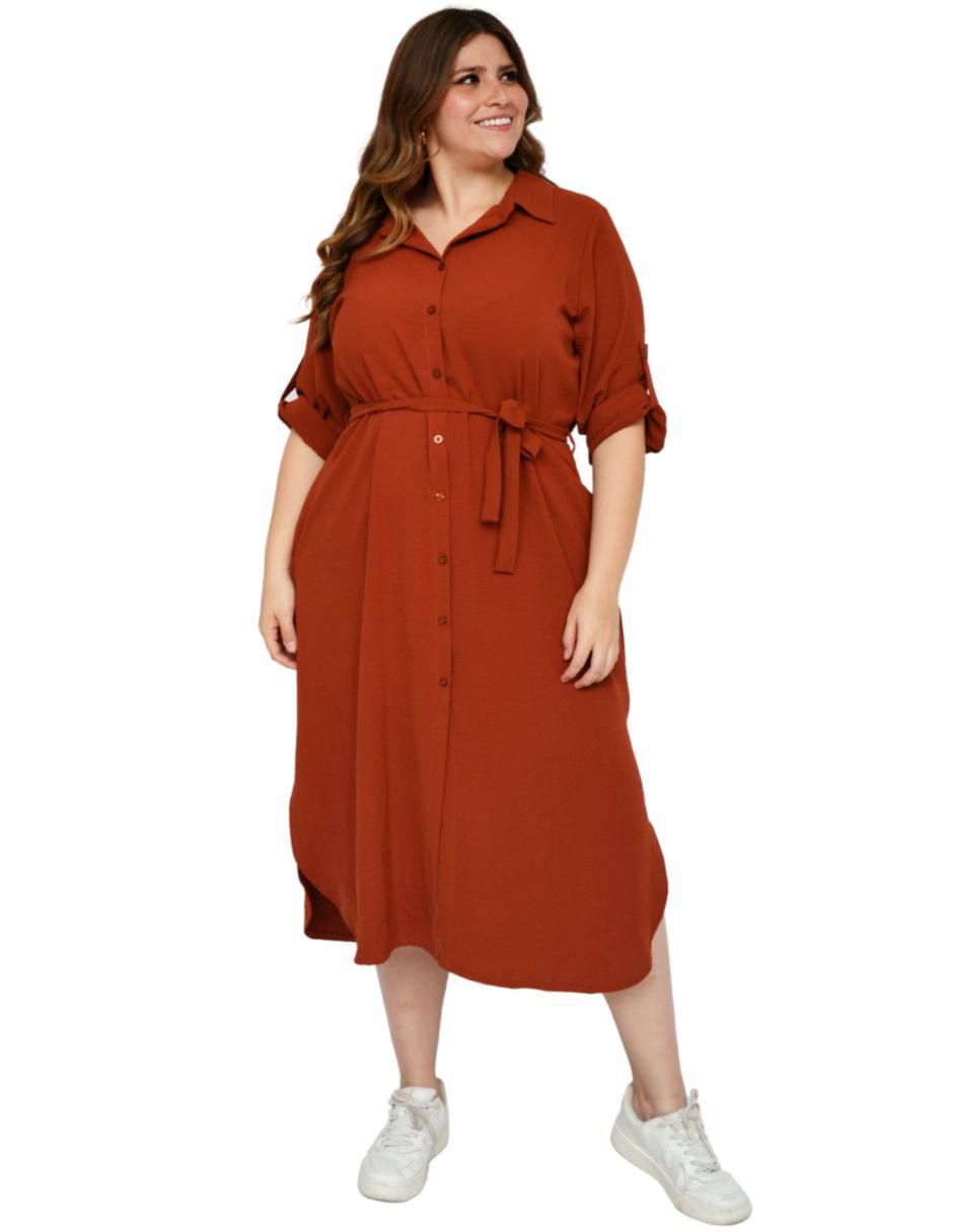Vestido midi casual para mujer 2