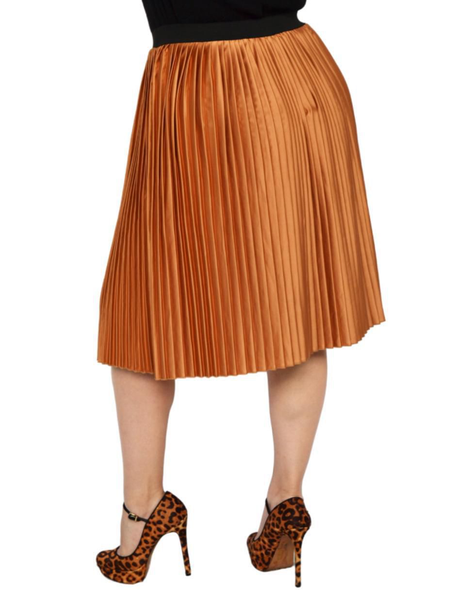 Falda midi a la cintura 4