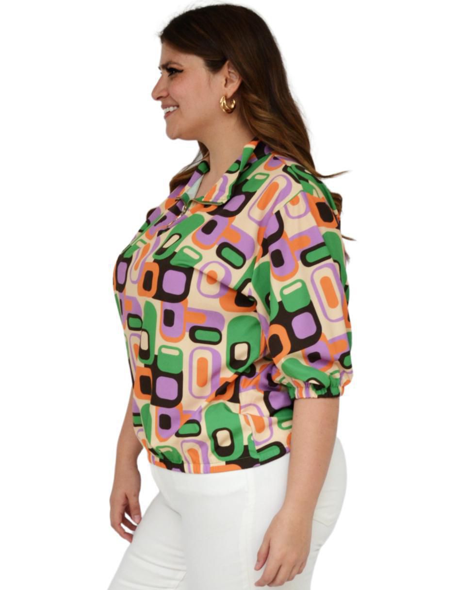 Blusa manga 3/4 para mujer 3