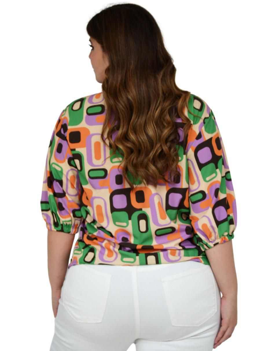 Blusa manga 3/4 para mujer 4