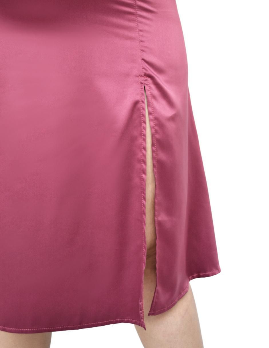 Falda midi con pretina 5