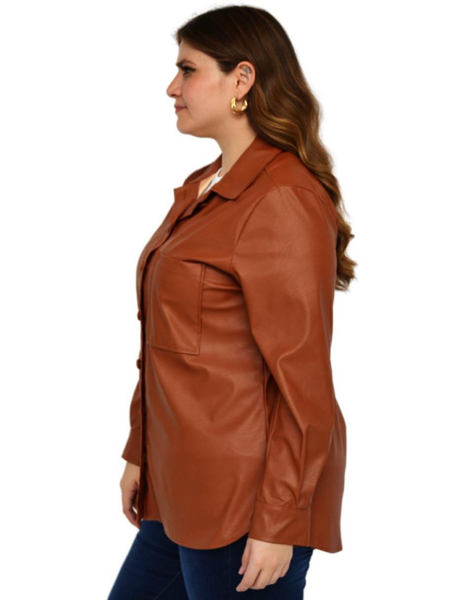 Blusa camisera manga larga para mujer 3