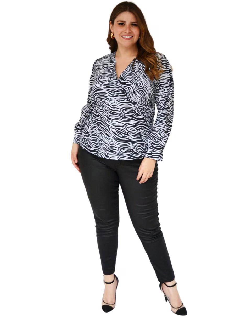 Blusa manga larga para mujer 2