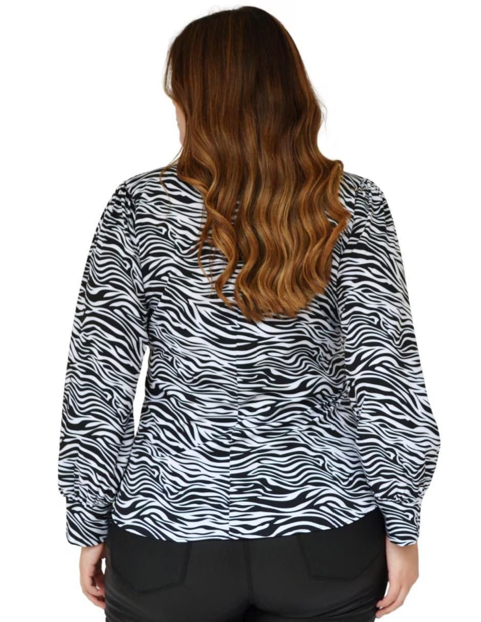 Blusa manga larga para mujer 4