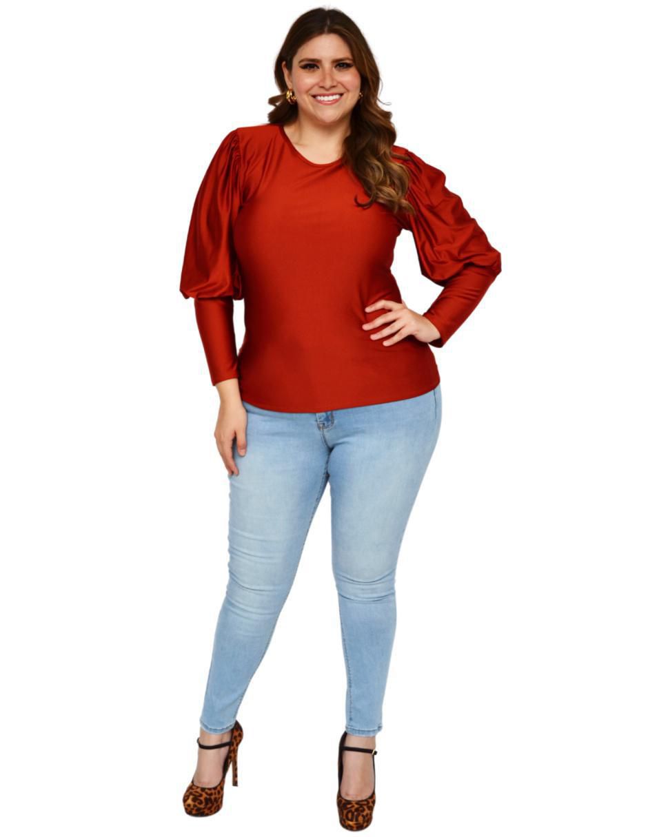 Blusa manga larga para mujer 7
