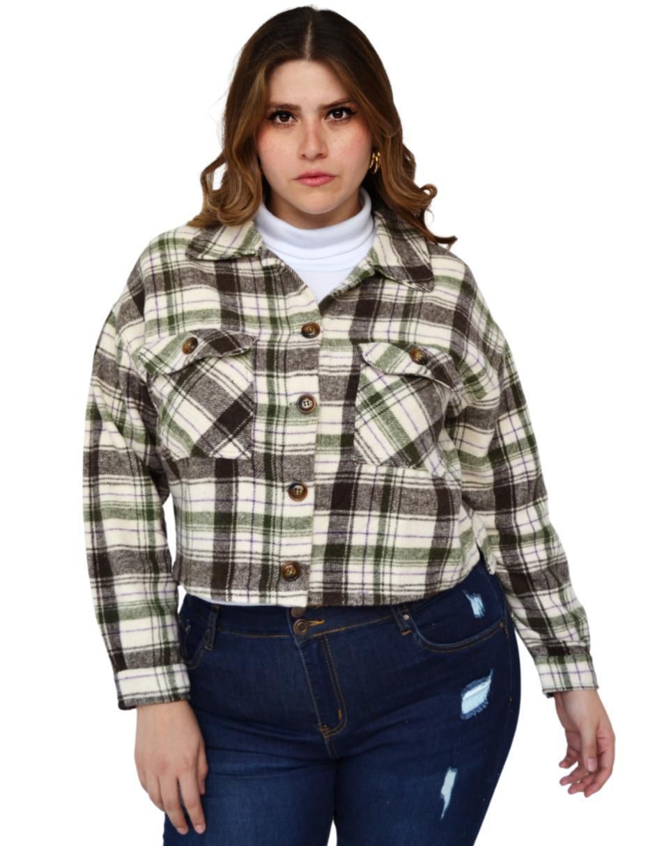 Blusa camisera manga larga para mujer 4