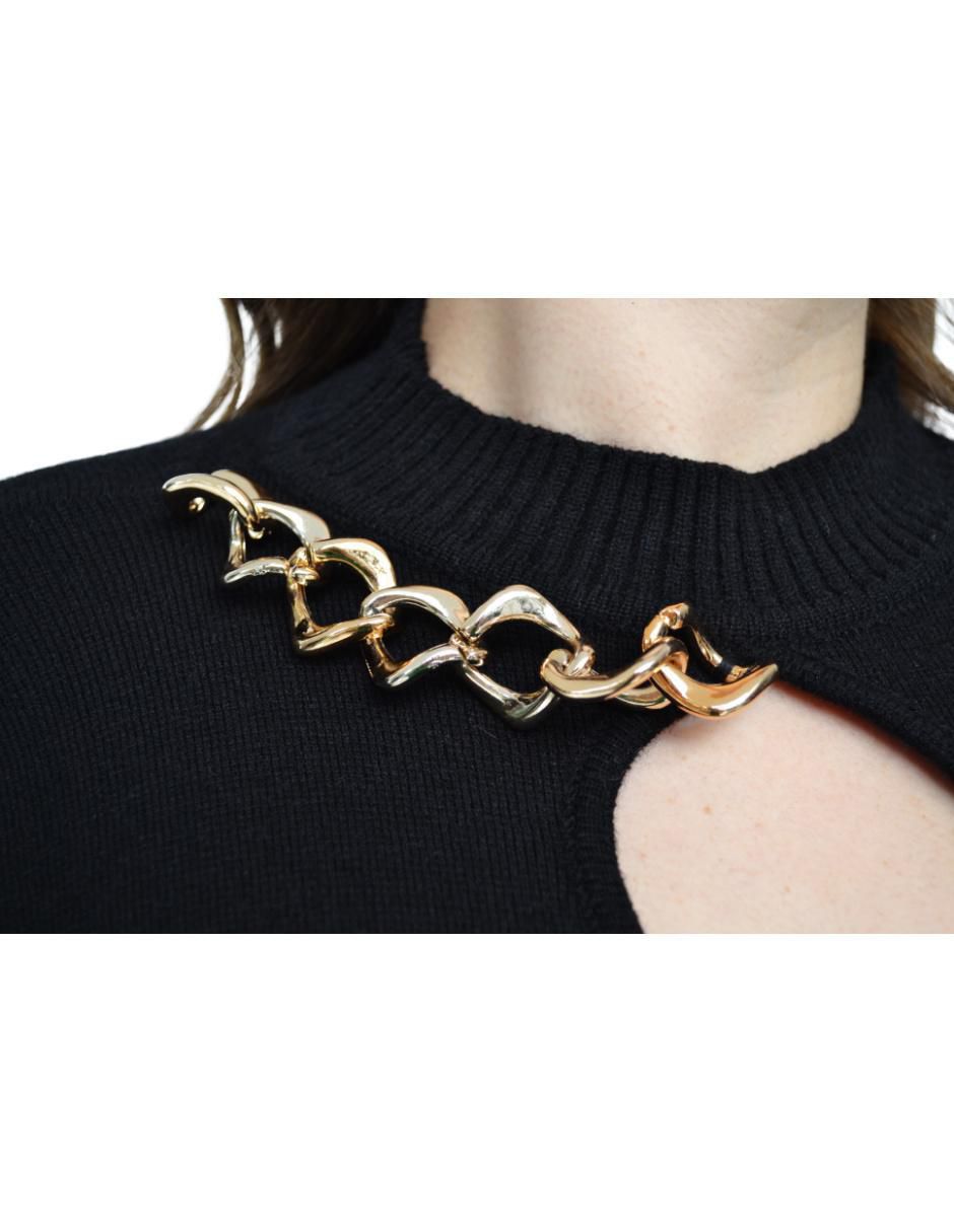 Suéter cuello redondo para mujer 5