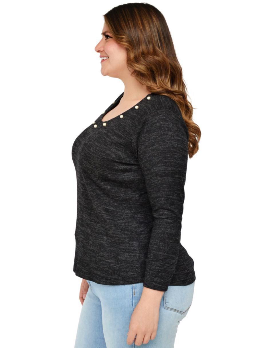 Blusa manga larga para mujer 3