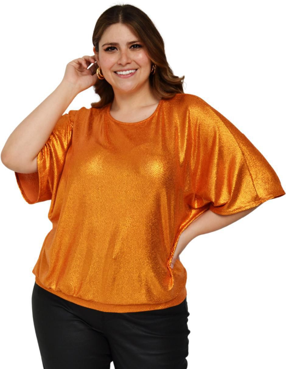 Blusa manga corta para mujer 4
