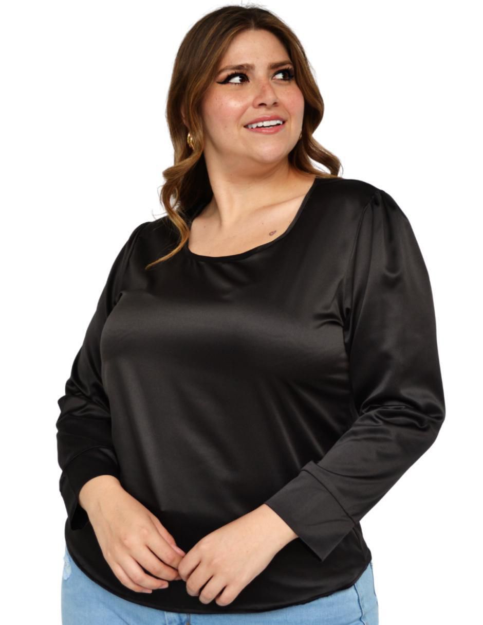 Blusa manga larga para mujer