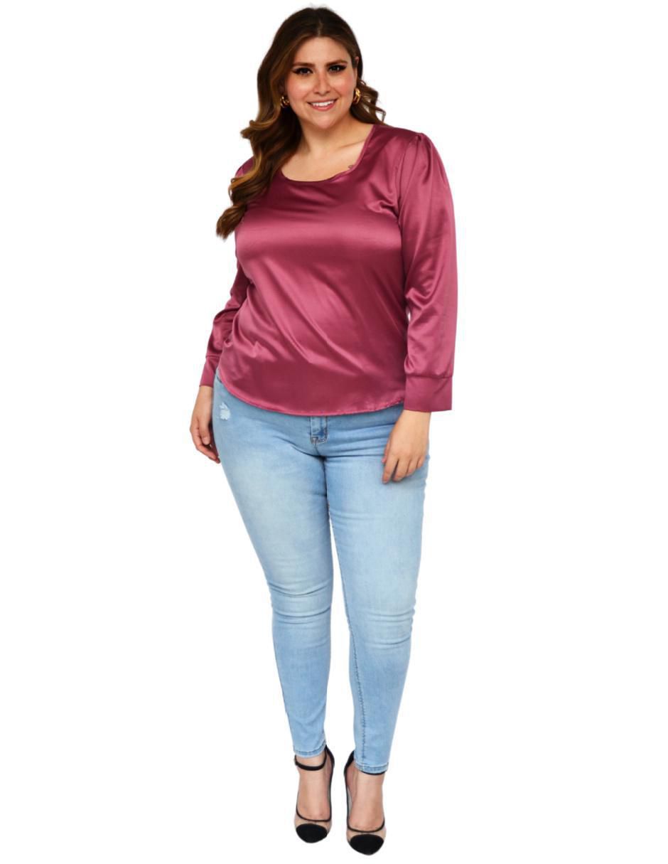 Blusa manga larga para mujer 6