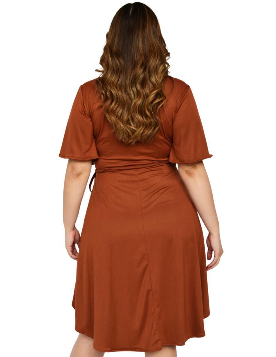 Vestido a la rodilla casual para mujer 3