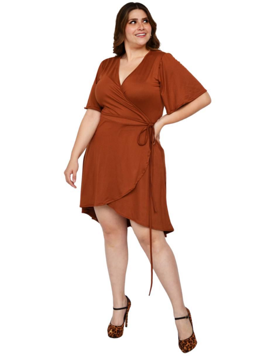 Vestido a la rodilla casual para mujer 4