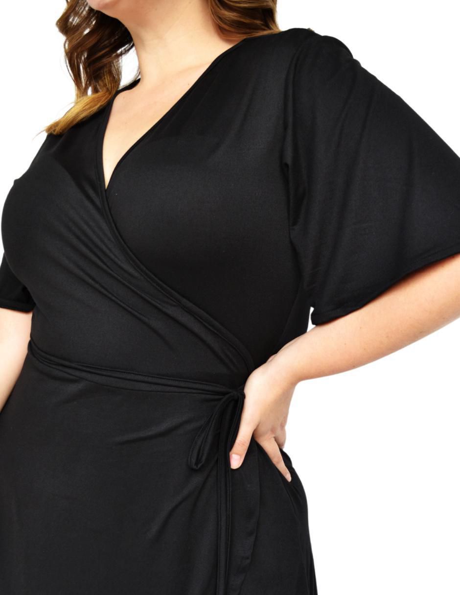 Vestido a la rodilla casual para mujer 4