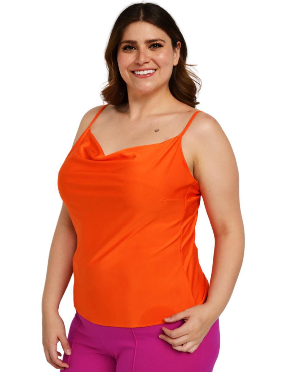 Blusa sin manga para mujer 2