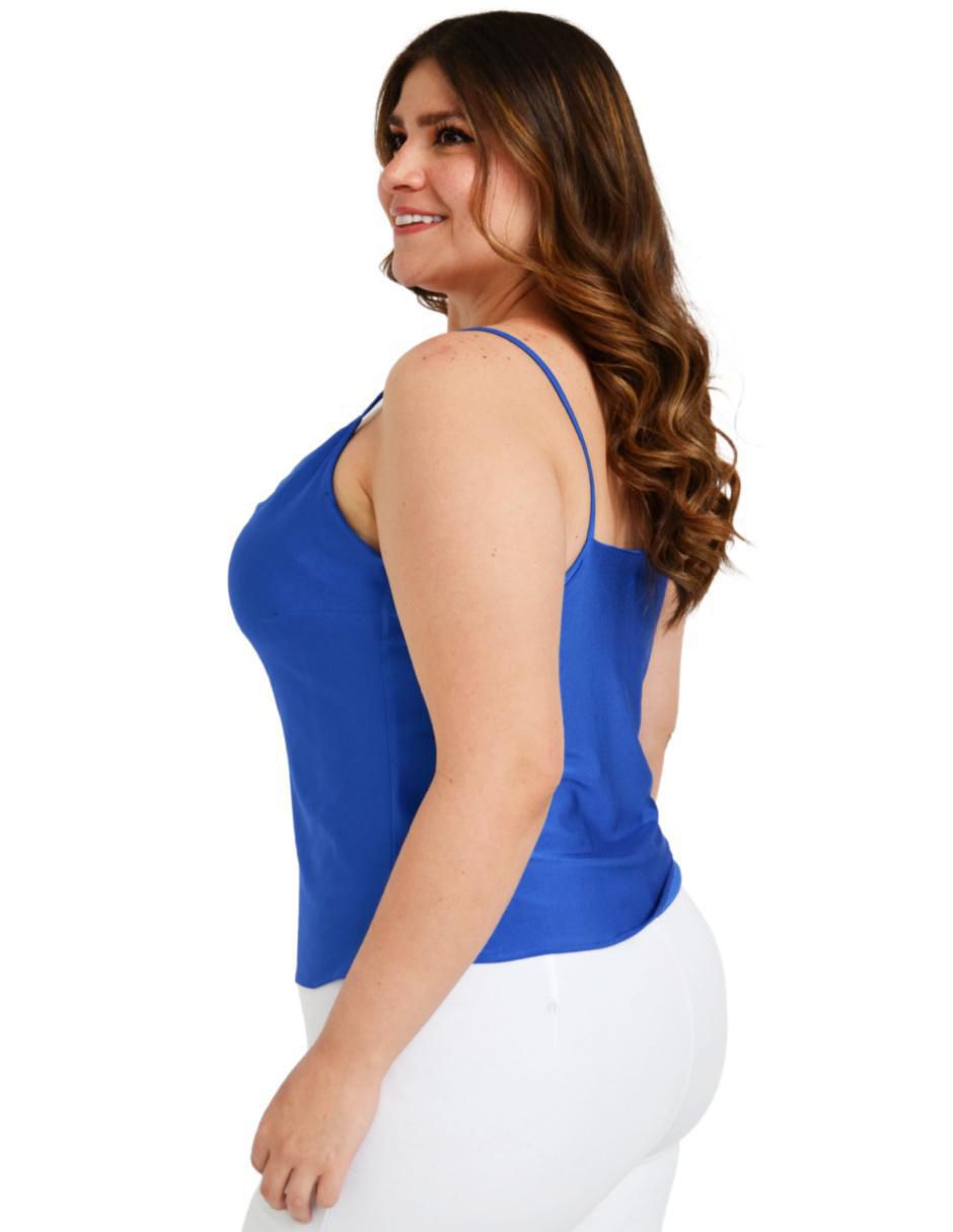 Blusa sin manga para mujer 2