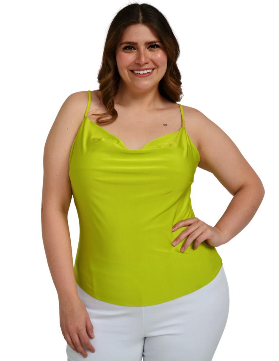 Blusa sin manga para mujer